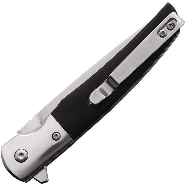 Bear & Son Rancher Linerlock Black G10 Folding Stainless Pocket Knife G21 For Discount - Image 2
