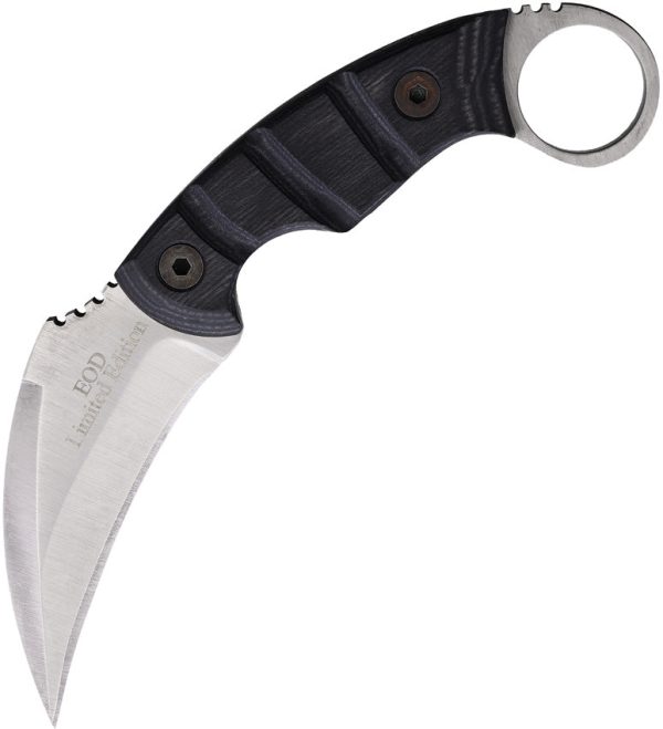 Ranger Knives Karambit Black Wood Stainless Steel Fixed Blade Knife 9467 For Discount