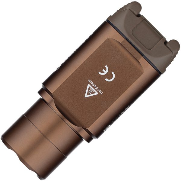 Olight PL Turbo Valkyrie Tact Brown Aluminum Water Resistant Flashlight PLTURBODT Discount - Image 5
