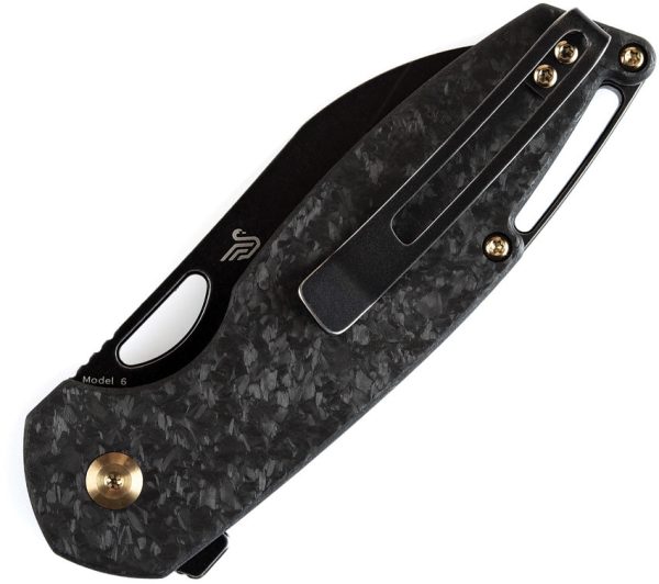 Kansept Knives Model 6 Linerlock Carbon Fiber Folding 20CV Pocket Knife 1022A6 Online now - Image 2