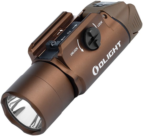 Olight PL Turbo Valkyrie Tact Brown Aluminum Water Resistant Flashlight PLTURBODT Discount