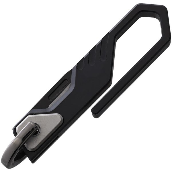 Ketuo Mini Keychain Black Titanium Folding Bohler M390 Pocket Knife M003 on Sale - Image 2