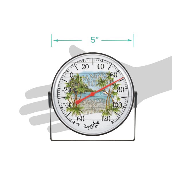 104-1512MV5 5 inch Margaritaville Bracket Thermometer Supply - Image 5